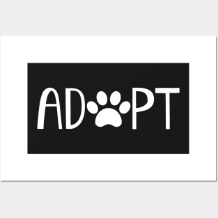 Adopt. Don't Shop. Posters and Art